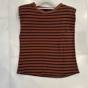 Endless Rose Size XS striped cotton sleeveless top